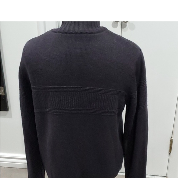 NEW Boston Traders Men's Sherpa-Lined Full Zip Sweater Jacket Size Medium - Picture 2 of 9